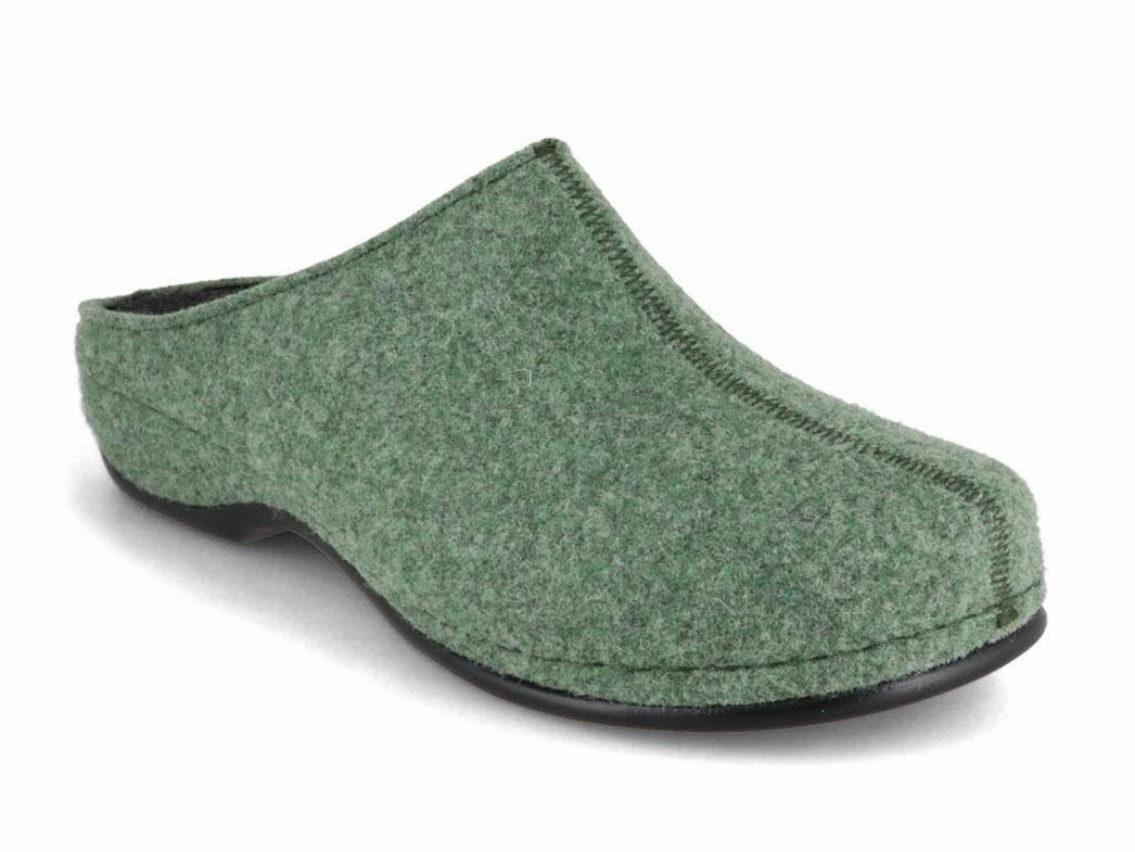 Berkemann BERKOFLEX Women Clogs 'Florina', green Shoes Clogs Clogs