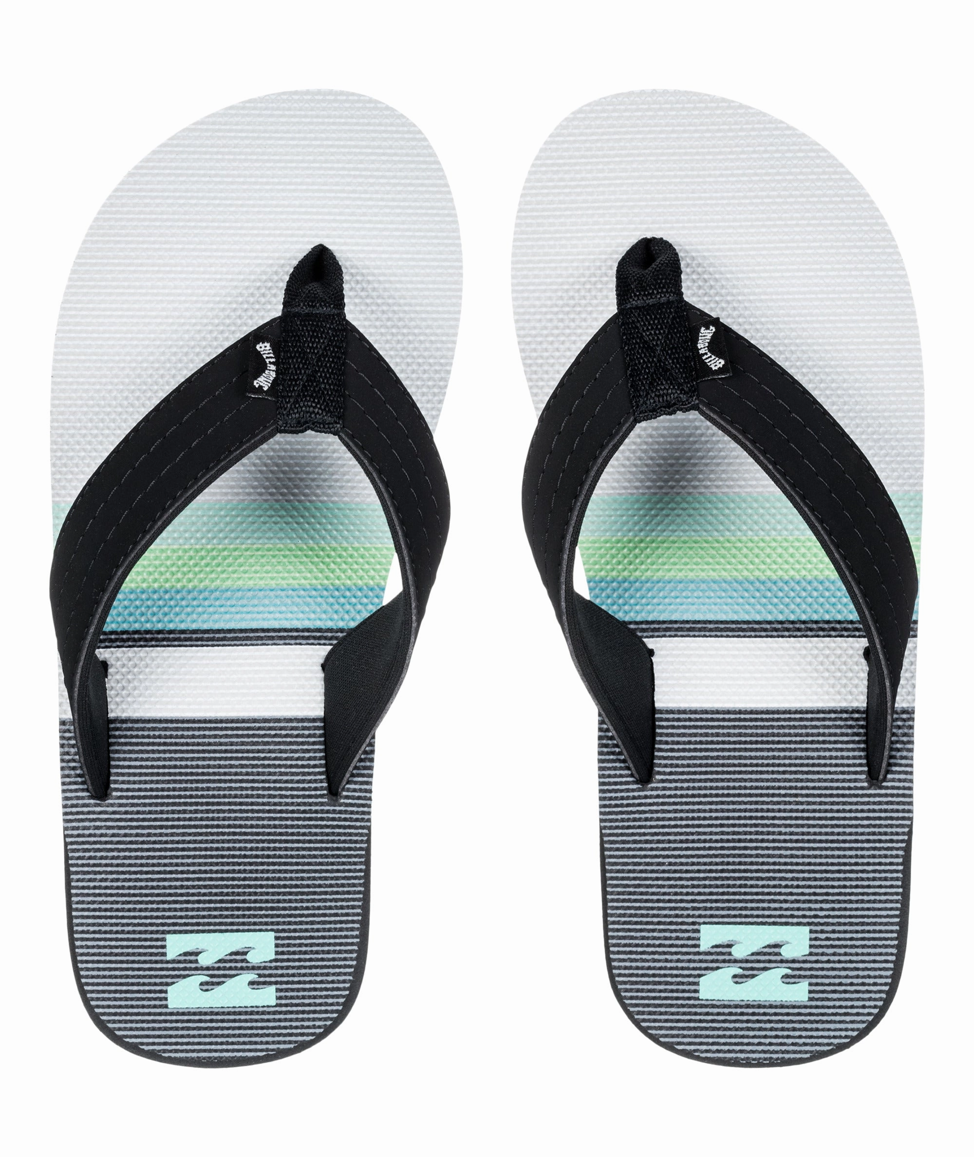Billabong Kids All Day Theme Flip Flops Difference Between Sandals And Flip Flops