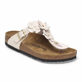 Birkenstock Gizeh Flowers Lea Light Rose R 1029287 90s Jelly Sandals