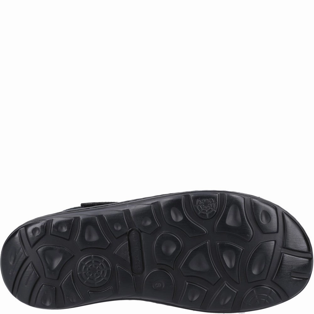 Black Albert Fisherman Sandals Sandals Cover Toes