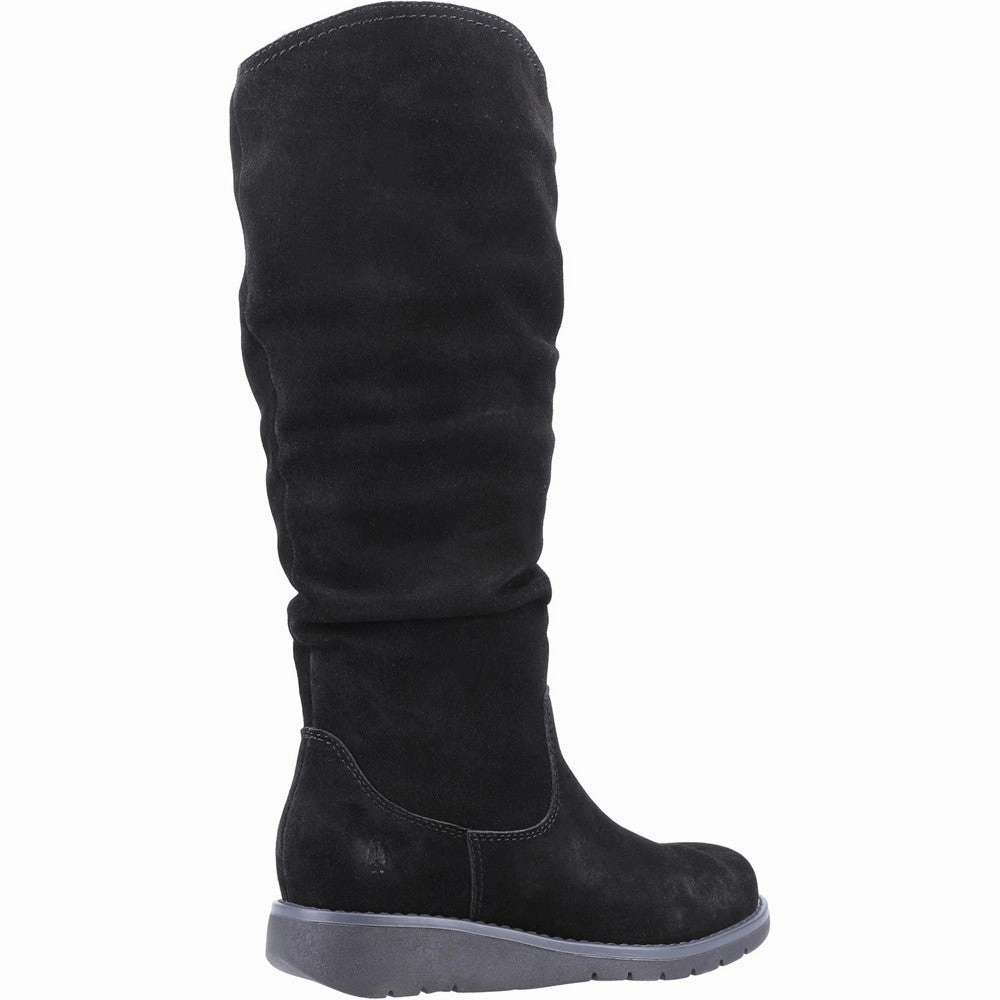 Black Lucinda Knee High Boots Knee High With Jeans