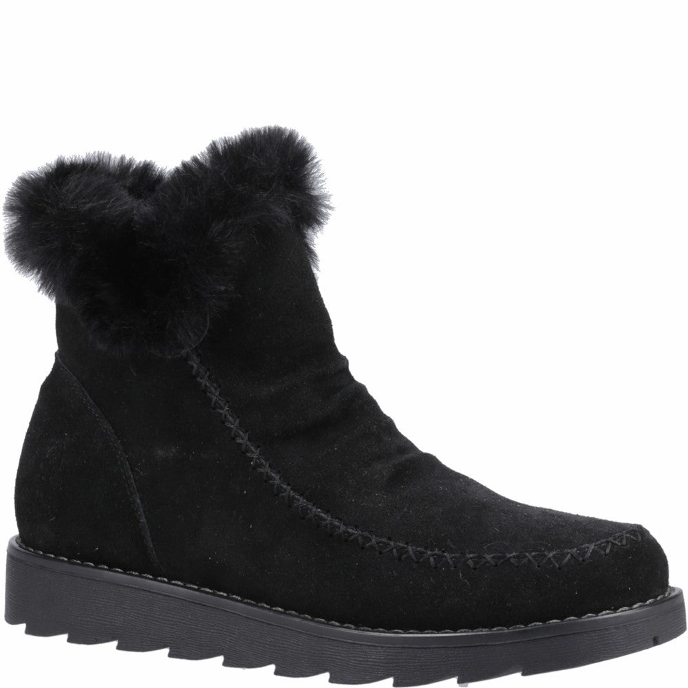 Jcpenney Suede Ankle Boots Black Moira Mid Boots