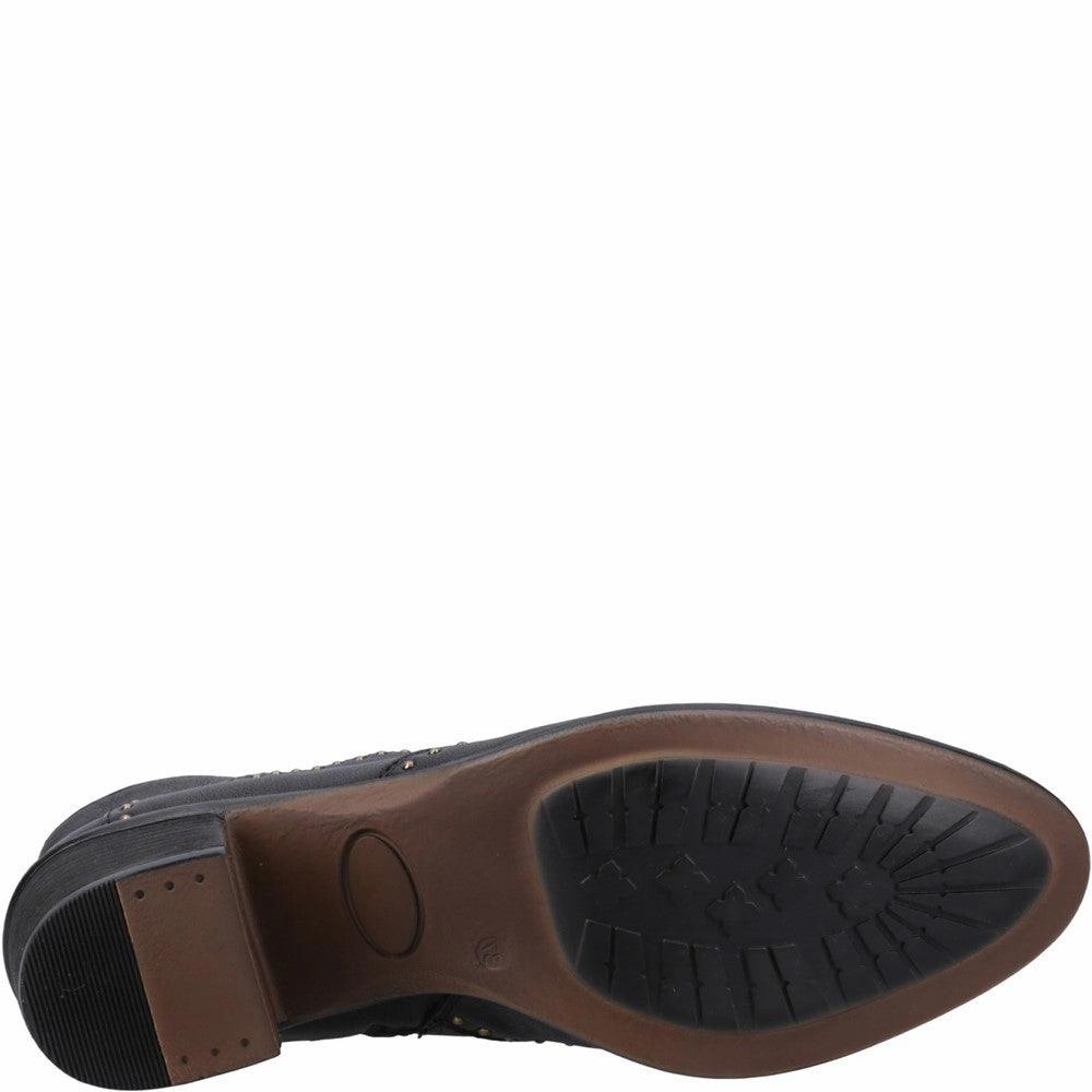 Mantle Mid Ankle Boots Black Waverly Ankle Boots