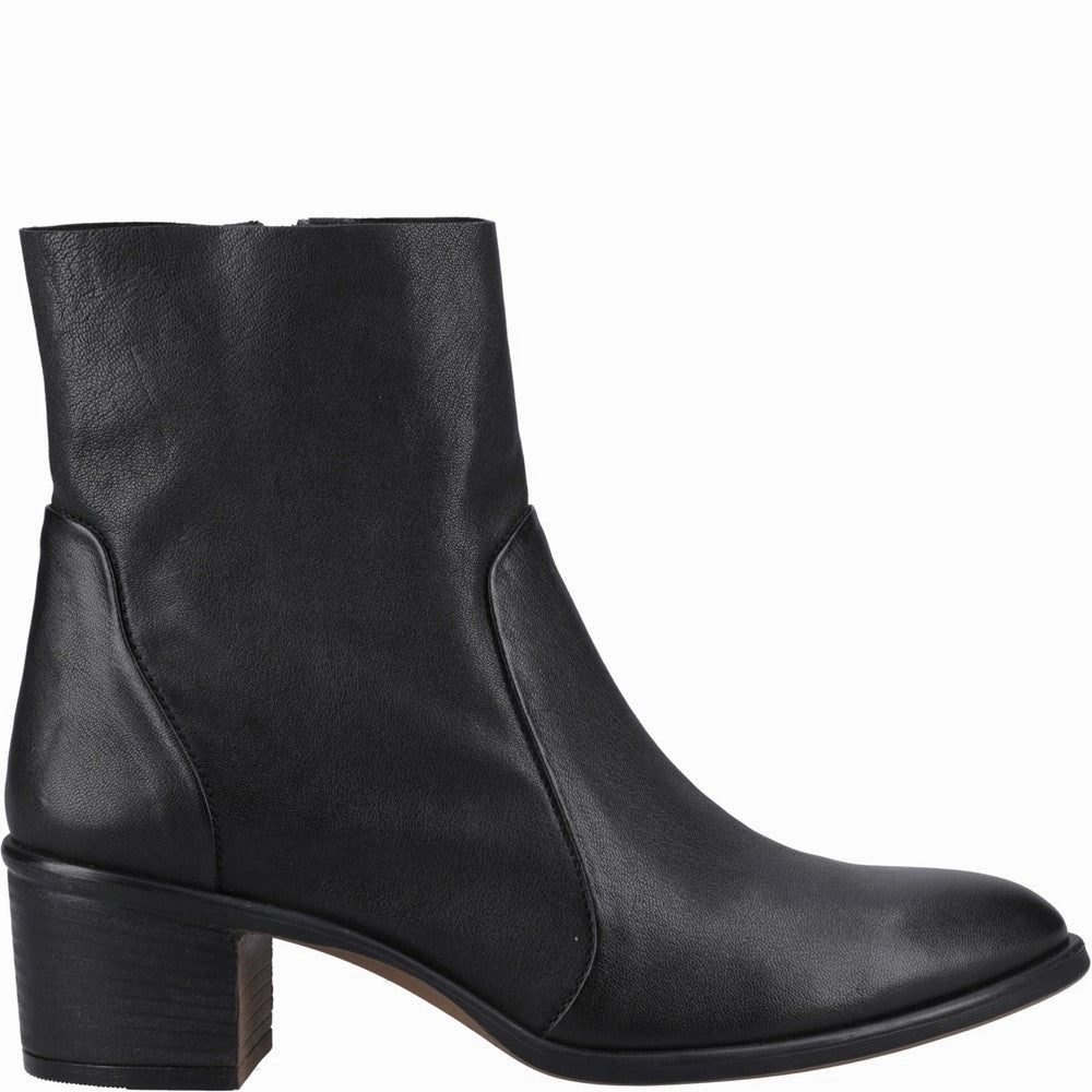 Black Winona Ankle Boots Plateau Ankle Boots