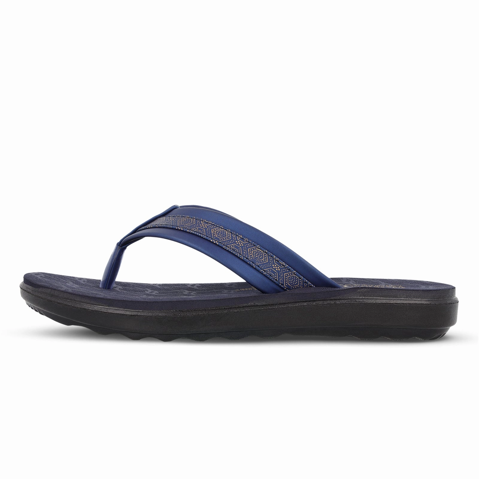 Teenage Sandals Women's Daily Wear Sandal  - WL7252 Navy Blue