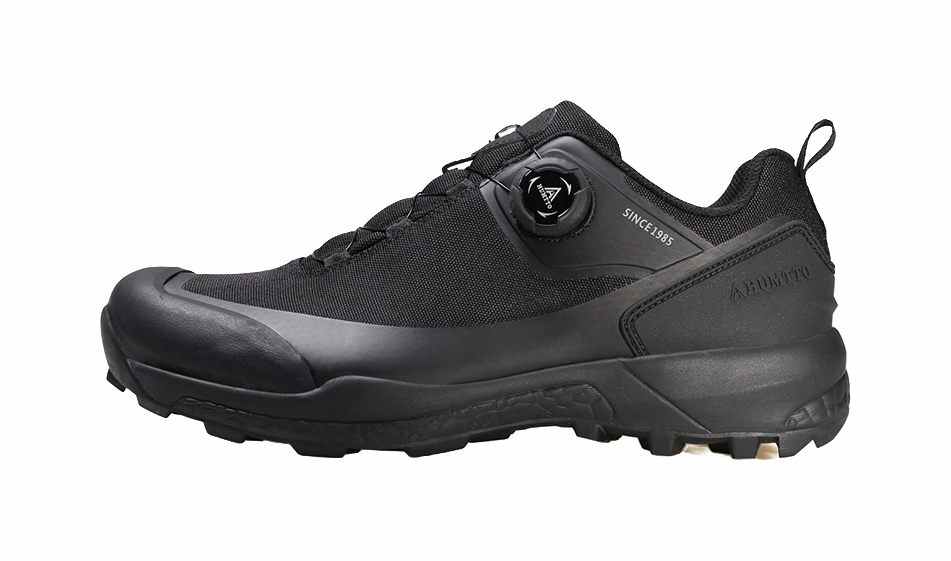 HUMTTO Men's Low-Top Outdoor Shoes - Cushioned Anti-Slip & Wear-Resistant Black Best Hiking Shoes For Walking