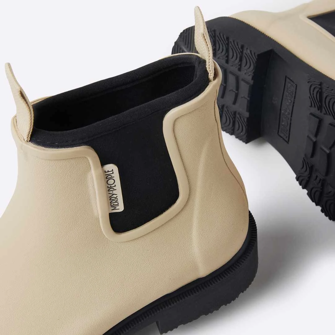 Bobbi Wellington Boot // Sand Adult Dinosaur Rain Boots