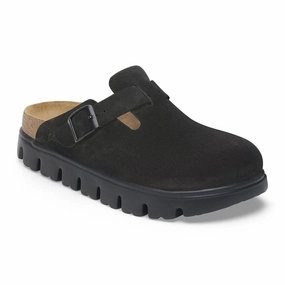 Clogs Are Back Boston Chunky - Suede Black