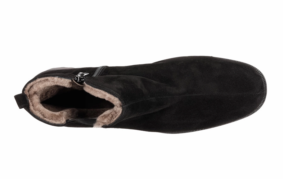 Br Bear Black Short Boots Cowboy