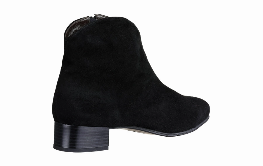 Ankle Boots With A Wedge Heel Br Sailor Black