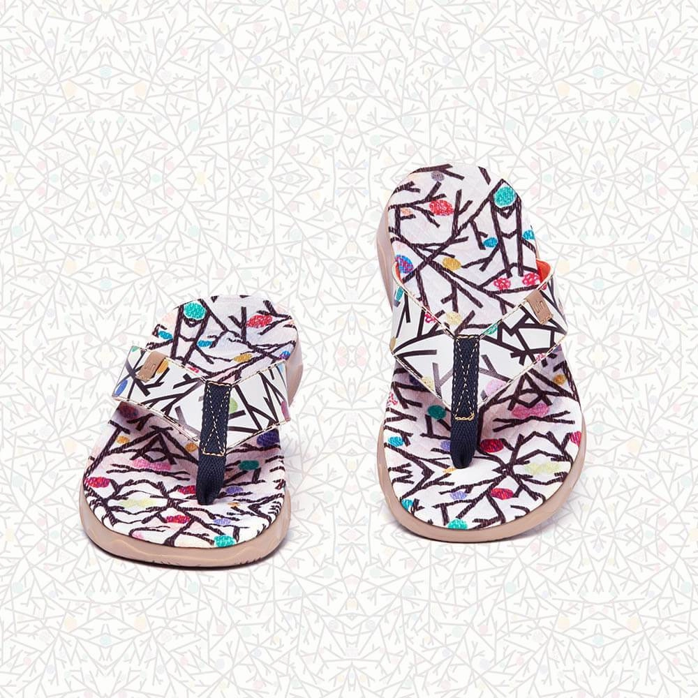 Branches Women Majorca Flip Flops Fitflop Ergonomic Flip Flops