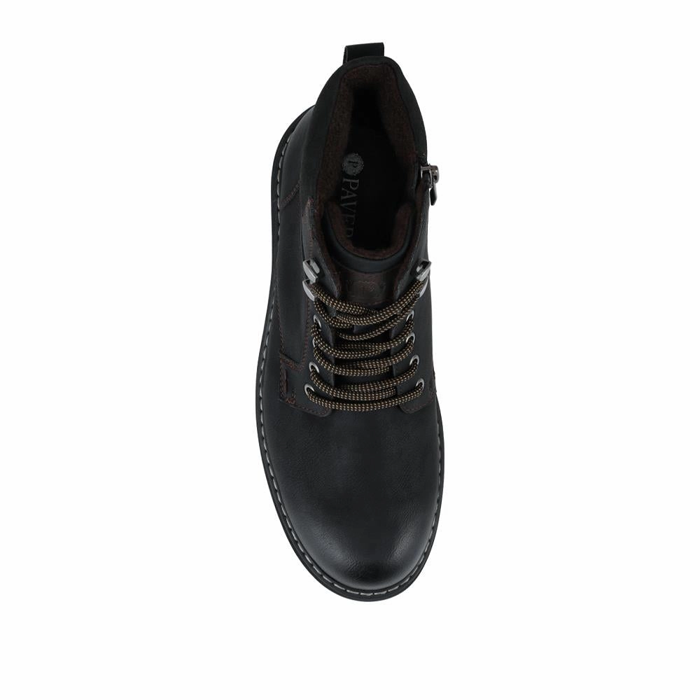 Lace-Up Ankle Boots - GANG42003 / 327 881 - Black Zamberlan Gore Tex Hiking Boots