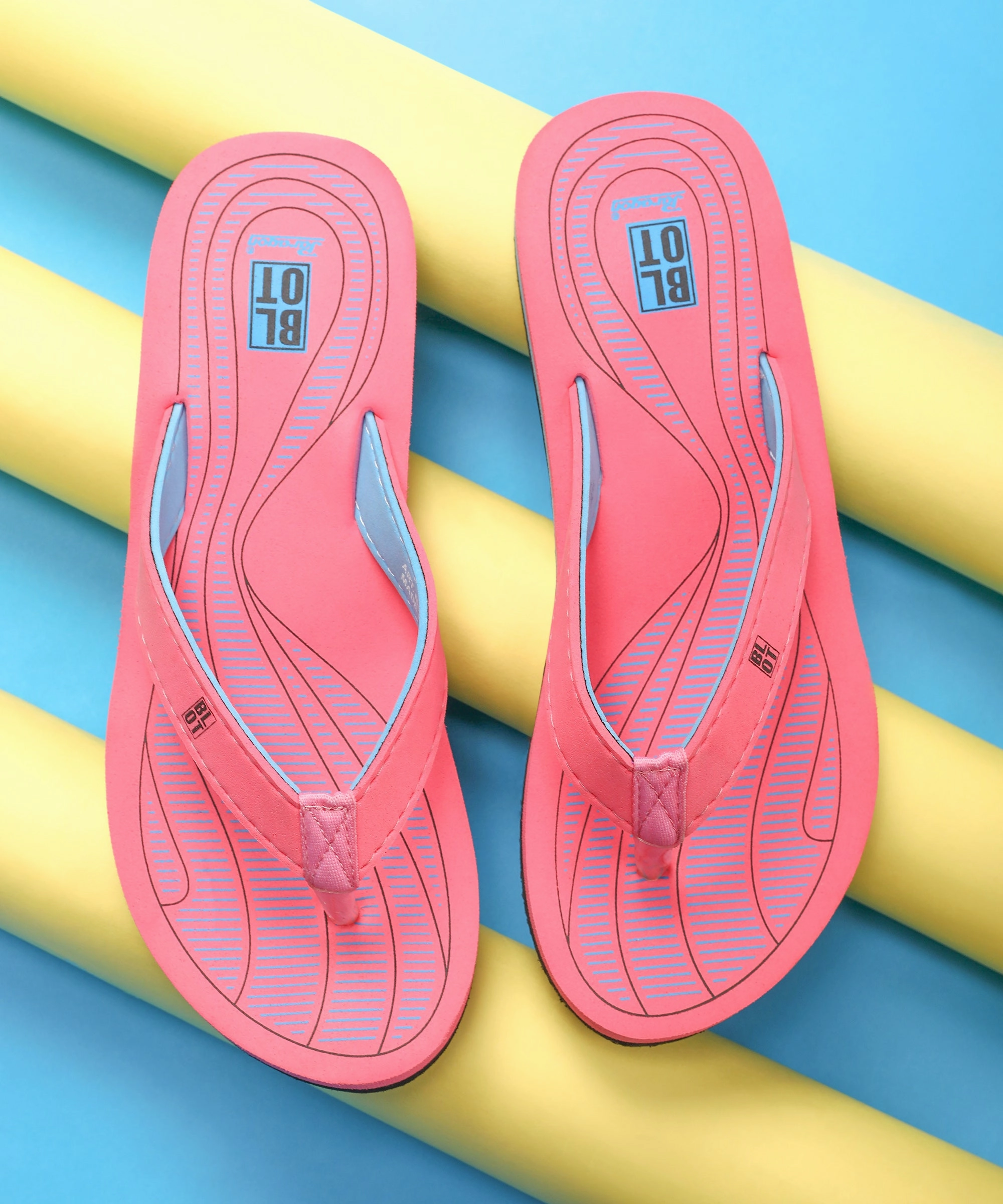 Paragon Blot K3307L Women Slippers | Lightweight Flipflops for Indoor & Outdoor | Casual & Comfortable | For Everyday Use Flip Flops That Don't Make Noise