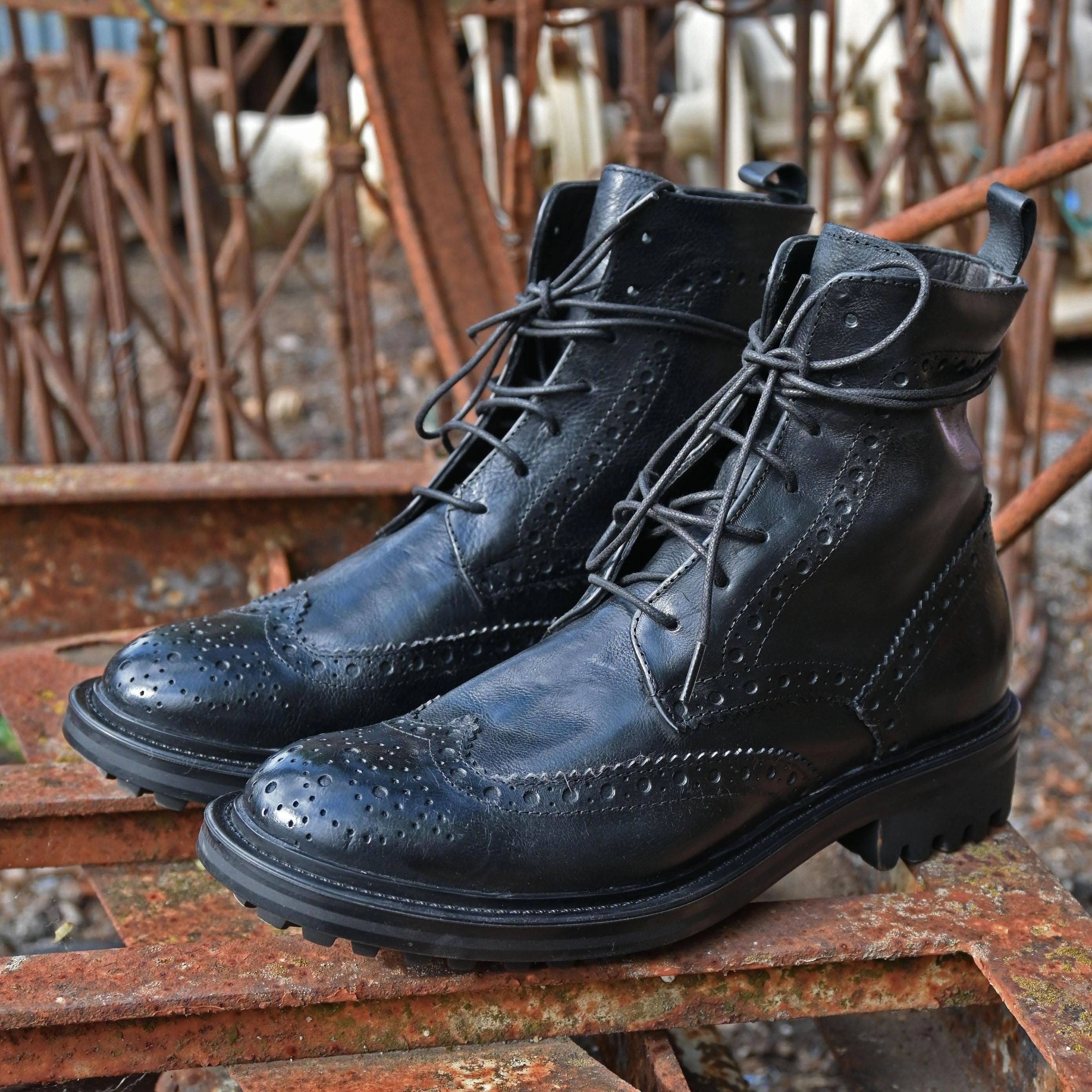 BRIDGE 10 - Davis BLACK Ankle Boots Dressy