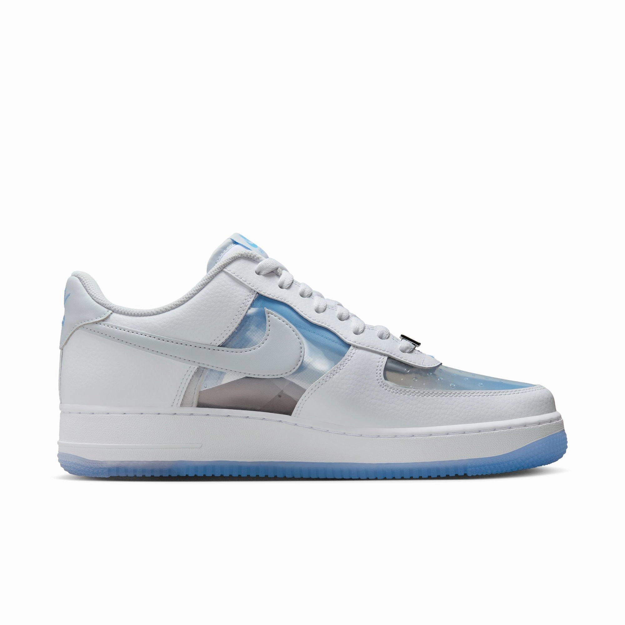 Shop Deals On Nike Air Max Shoes Nike Air Force 1 Retro 'Pure Platinum University Blue'