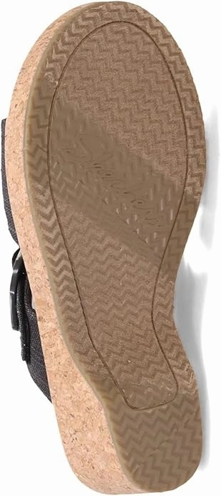 Skechers Women's Brystol Wedge Sandal Flip Flops Size 2