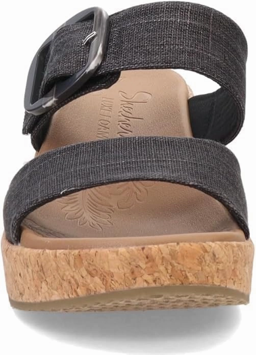 Skechers Women's Brystol Wedge Sandal Pirates Flip Flops