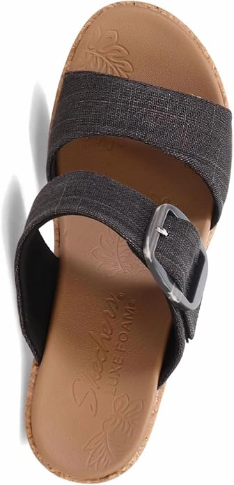 Fall Flip Flops Skechers Women's Brystol Wedge Sandal