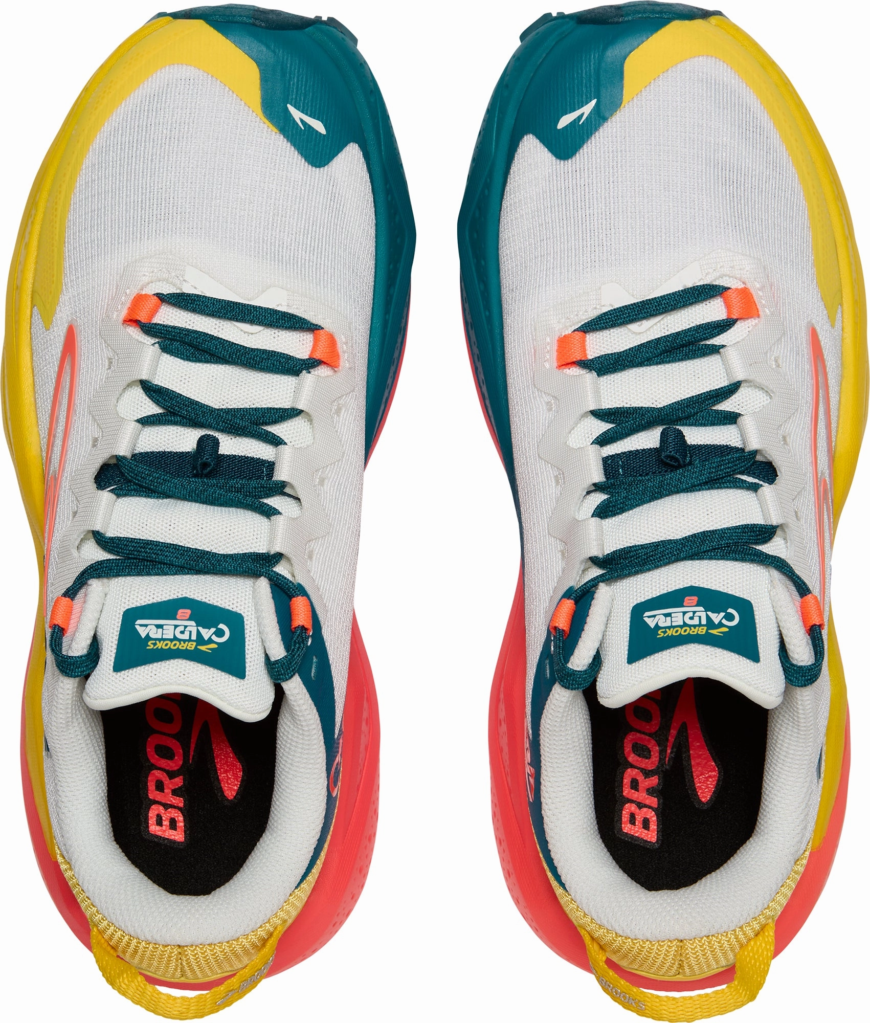 Brooks Caldera 8 Womens Trail Running Shoes - White Garmont Trail Shoes