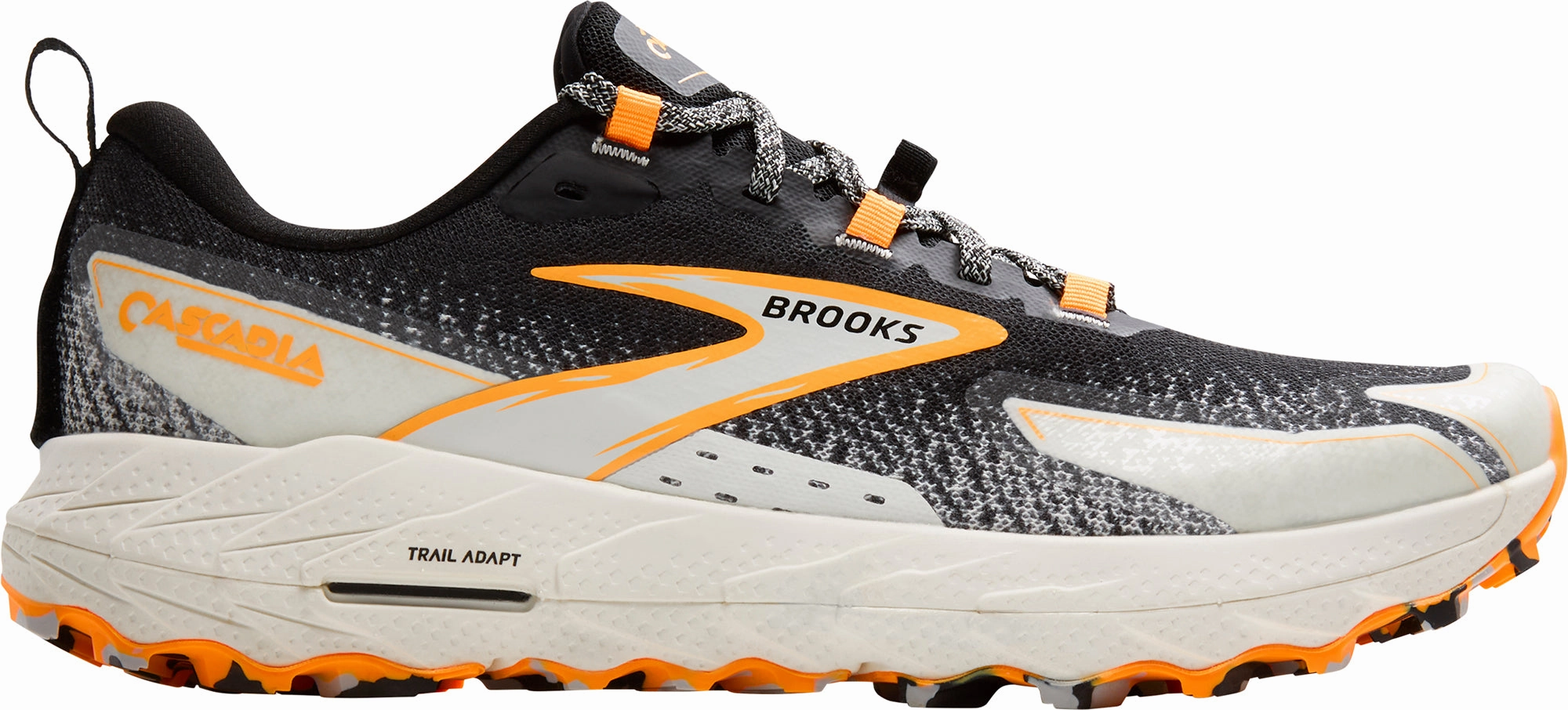 Brooks Cascadia 18 Mens Trail Running Shoes - Black Altra Trail Running Shoe