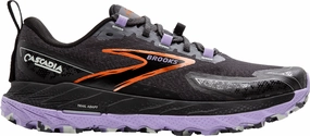Brooks Cascadia 18 WIDE FIT Womens Trail Running Shoes - Black Radler Trail Camp Shoes
