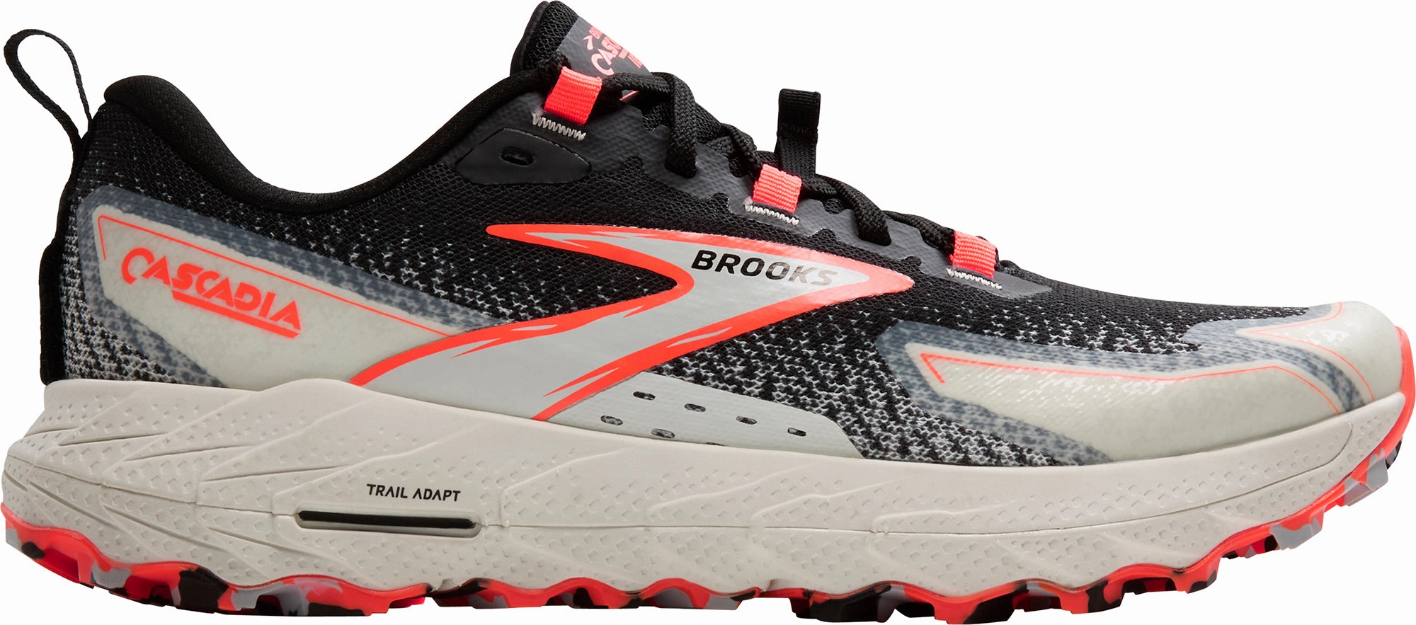 Best Trail Shoes For Heel Strikers Brooks Cascadia 18 Womens Trail Running Shoes - Black