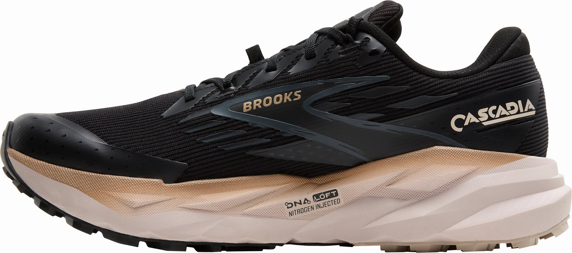 Brooks Cascadia 19 GORE-TEX Mens Trail Running Shoes - Black Gaiters For Trail Running Shoes