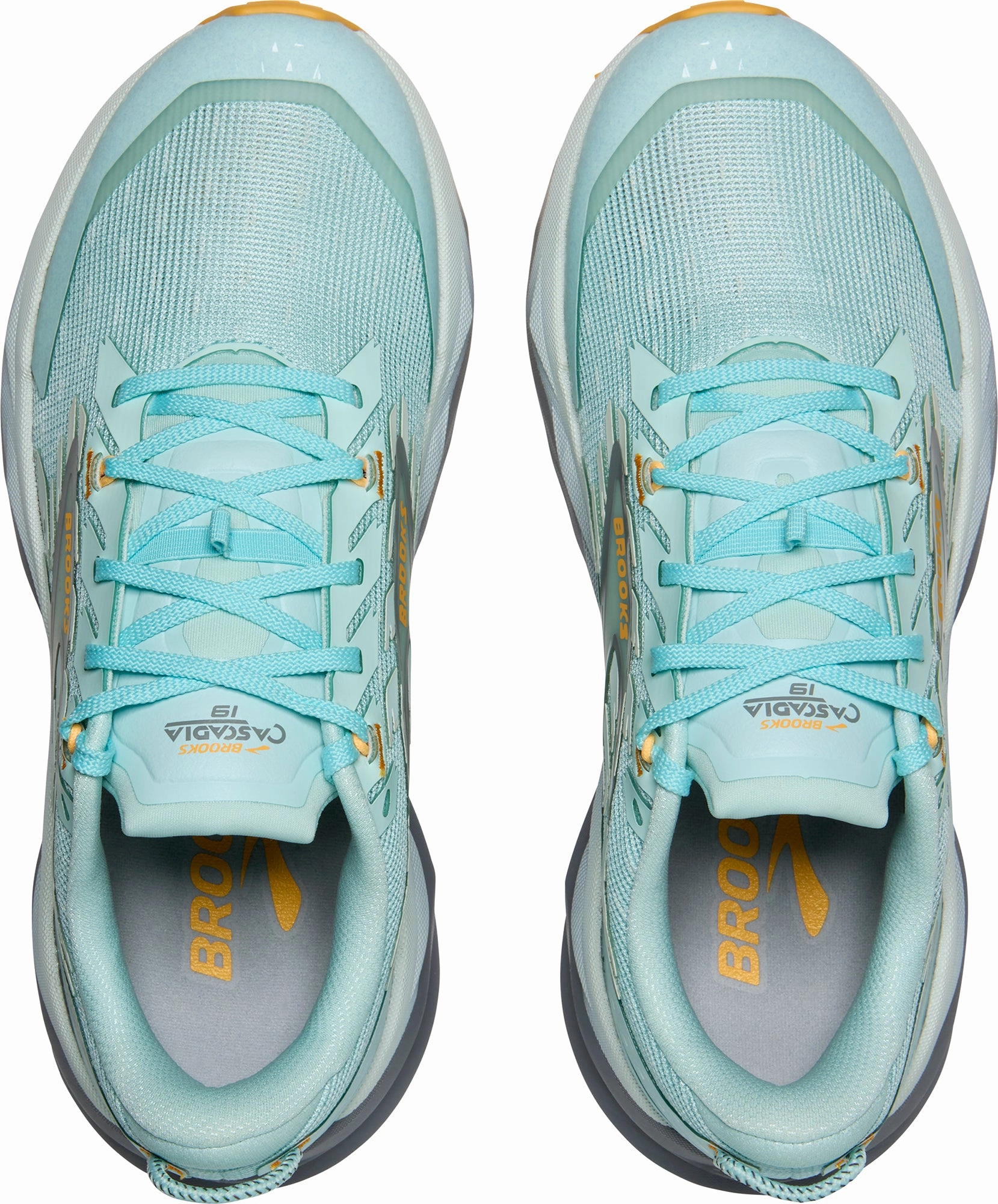 Trail Shoes 2014 Brooks Cascadia 19 Womens Trail Running Shoes - Blue