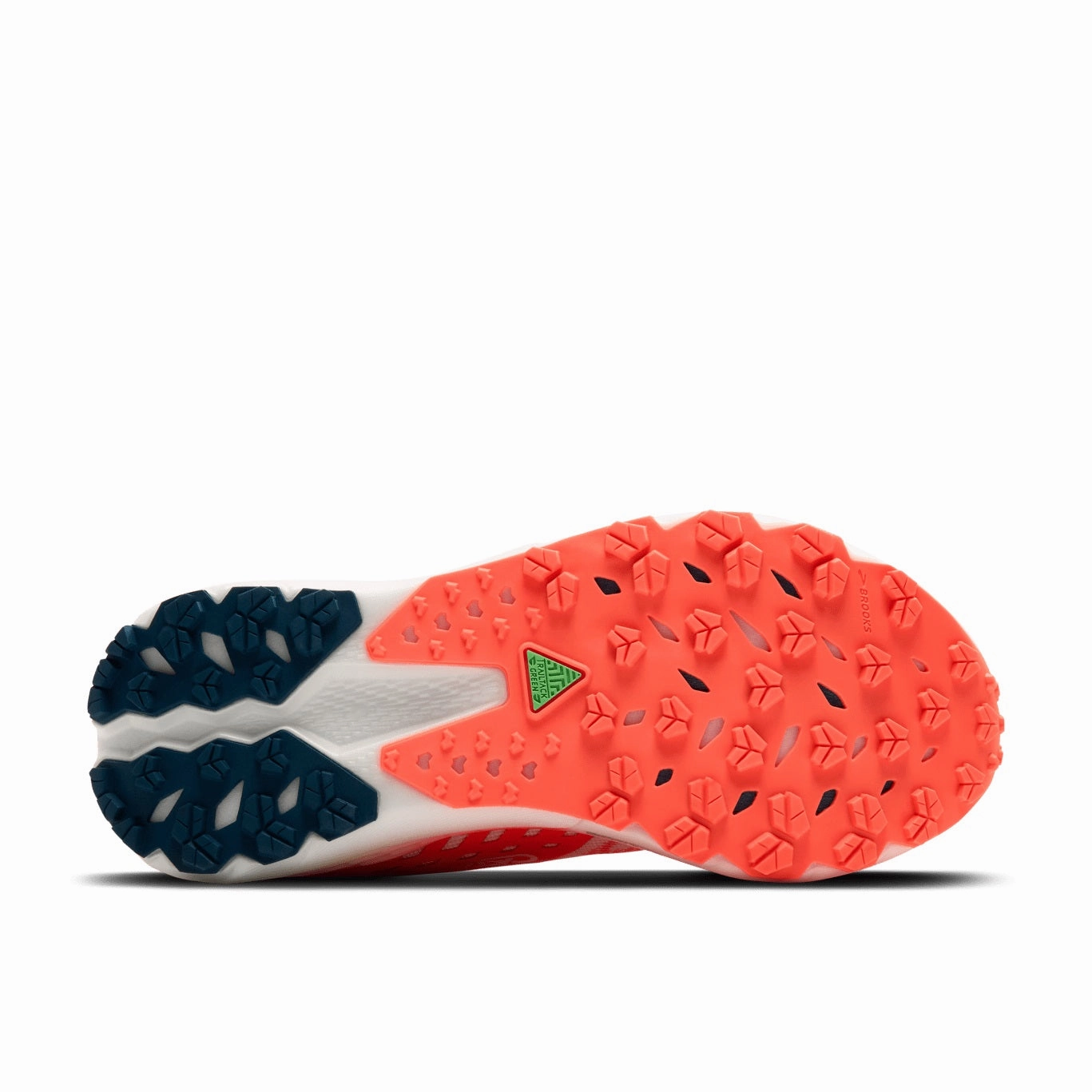 Best Carbon Trail Running Shoes Brooks Catamount 4 | Bit of Blue / Flame / Legion | Womens