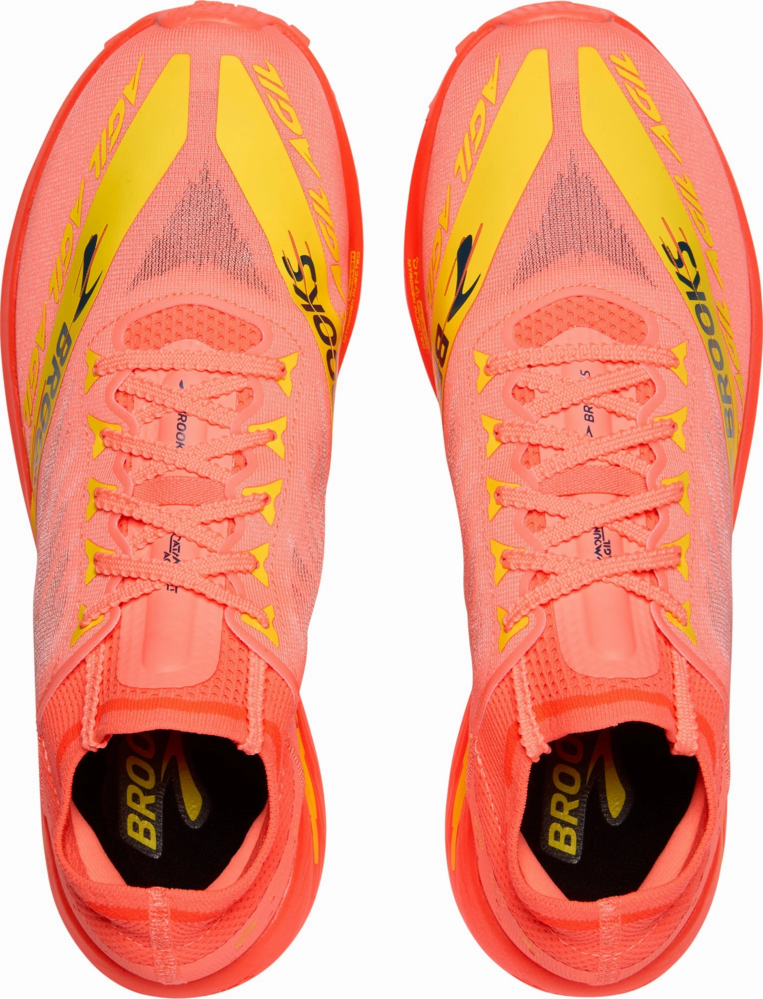 Brooks Catamount Agil Trail Running Shoes - Orange Vectiv Hypnum Trail Running Shoes