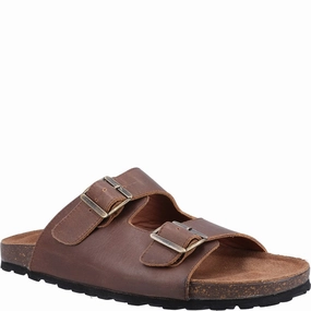 Sandals From Mexico Brown Nash Slider Sandals