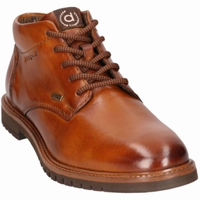 Bugatti Mens Boot 331-8373E-4000 Cognac Fur High Heel Ankle Boots