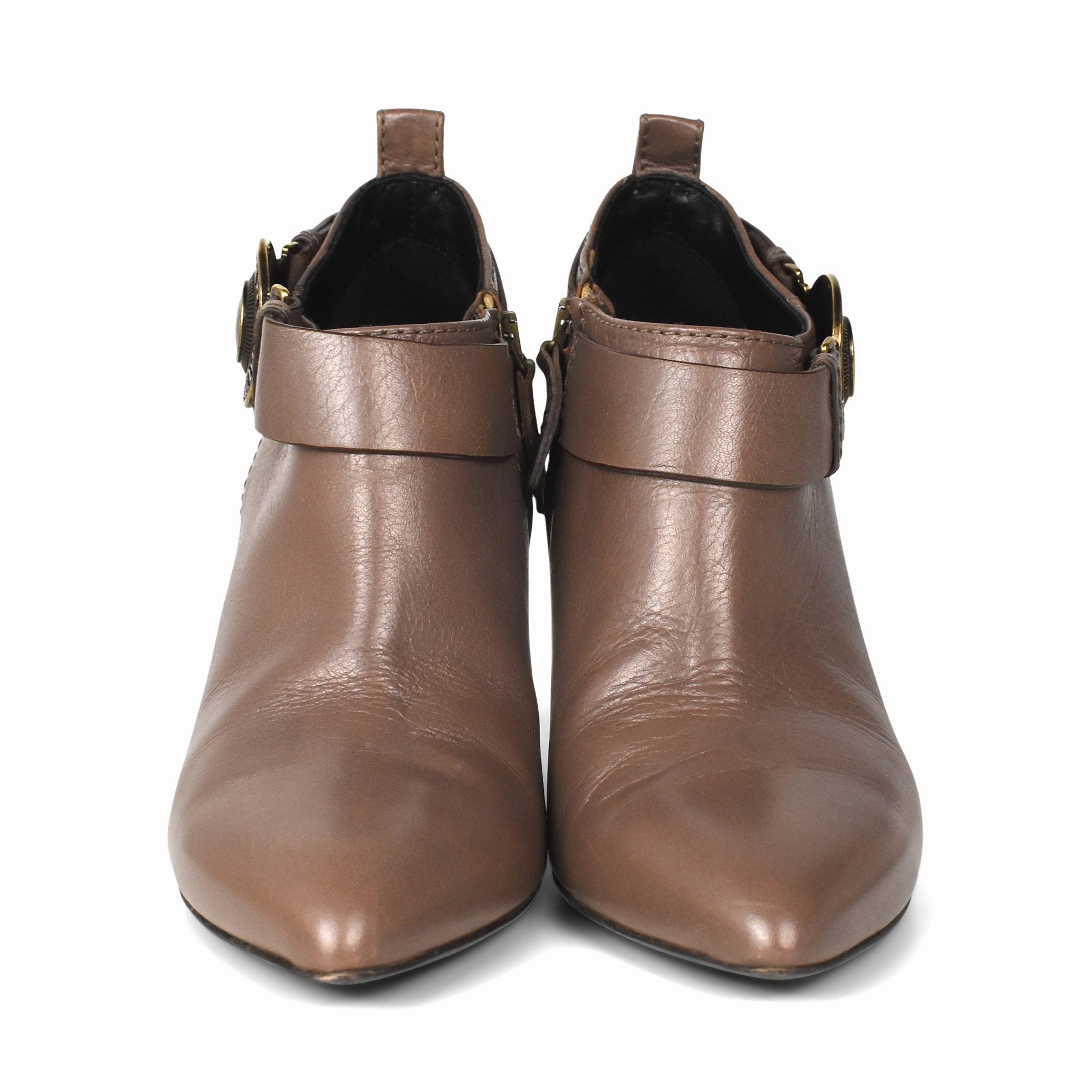 Burberry 'Medallion' Ankle Boots - Women's 36 Dusty Como Ankle Boots