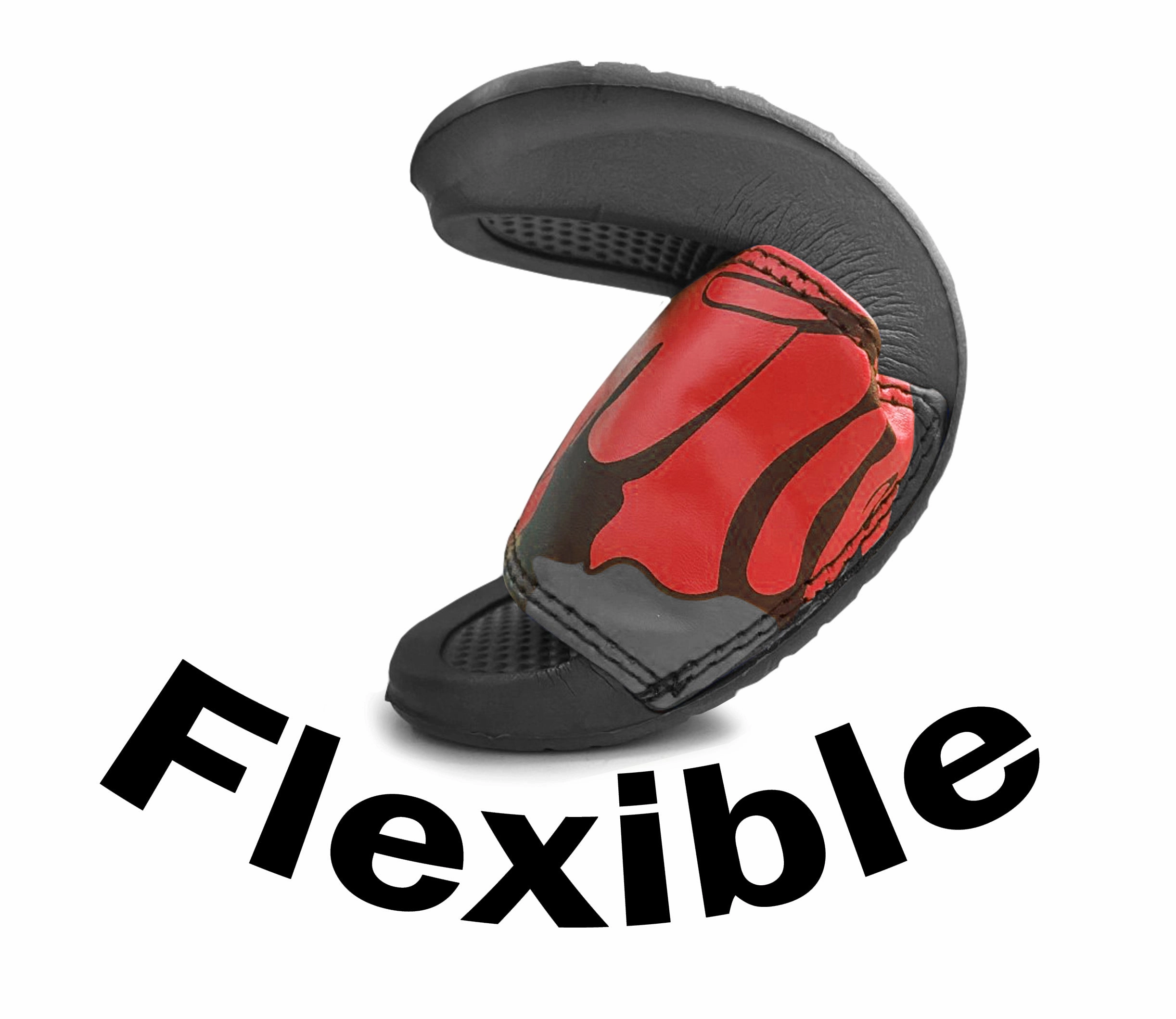 CADET Boys Youth Kids Lightweight Camo Sliders Sandals in Black/Red Best Cushion Flip Flops