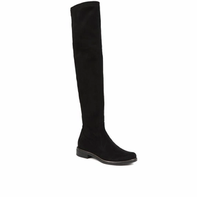 Simple Knee High Boots Calf Boots - CAPRI38503 / 325 549 - Black