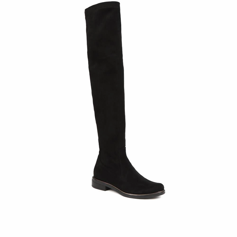 Boot Socks Calf Boots - CAPRI38503 / 325 549 - Black