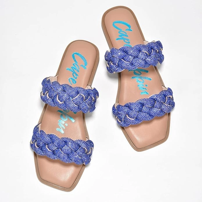 Cape Robbin Women's Mana Braided Sandals Fisherman Leather Sandals