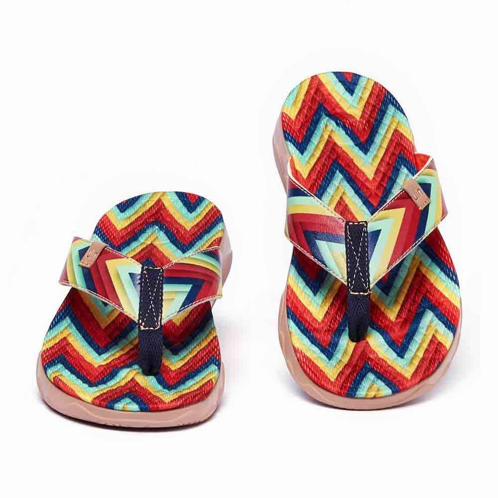 Whale Flip Flops Triangle Women Majorca Flip Flops