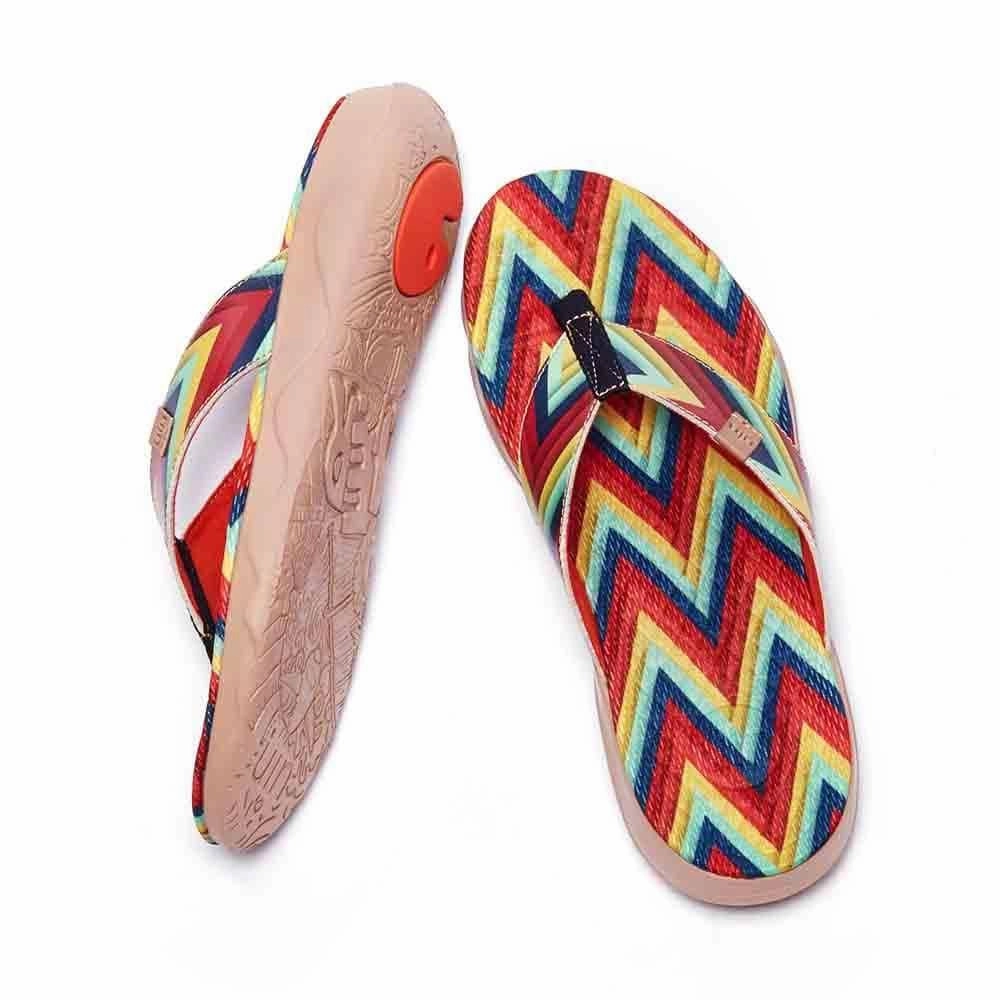 Flip Flops Funny Triangle Women Majorca Flip Flops