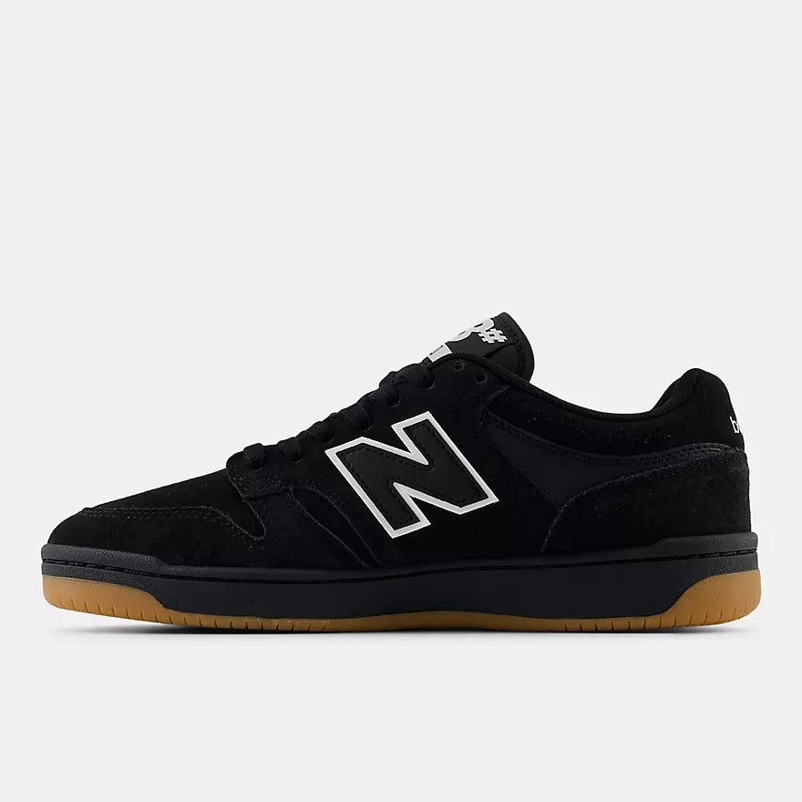 The Grinches Basketball Shoes New Balance Numeric 480 Skateboard Shoes - Black With White
