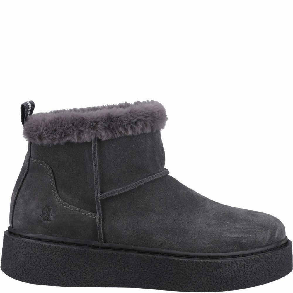 Dewina Suede Ankle Boots Charcoal Becca Ankle Boots
