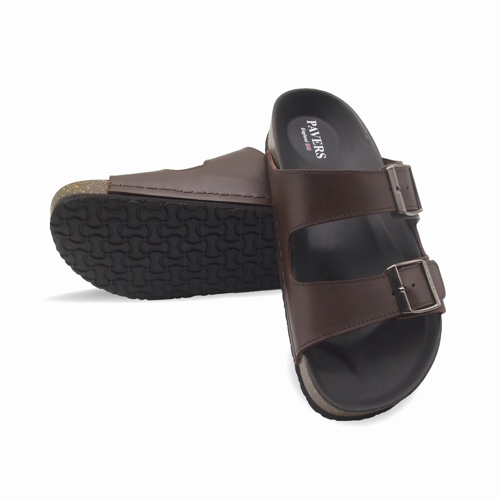 Chester - Men's Leather Casual Cork Sole Sandal Sword And Sandals 2