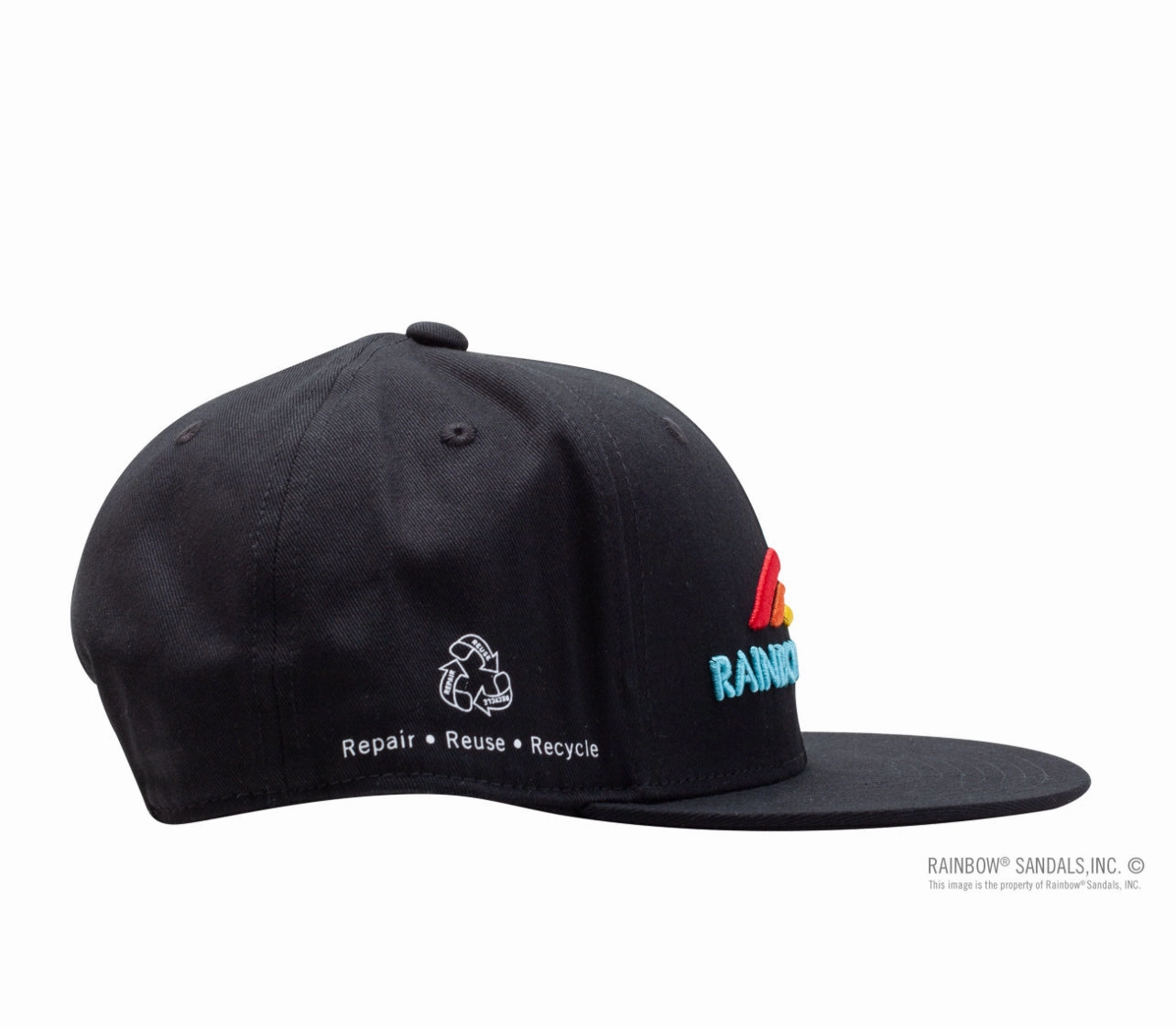 Sandals Ochos Rios SNAP BACK HAT - Rainbow Sandals Black 100% Cotton