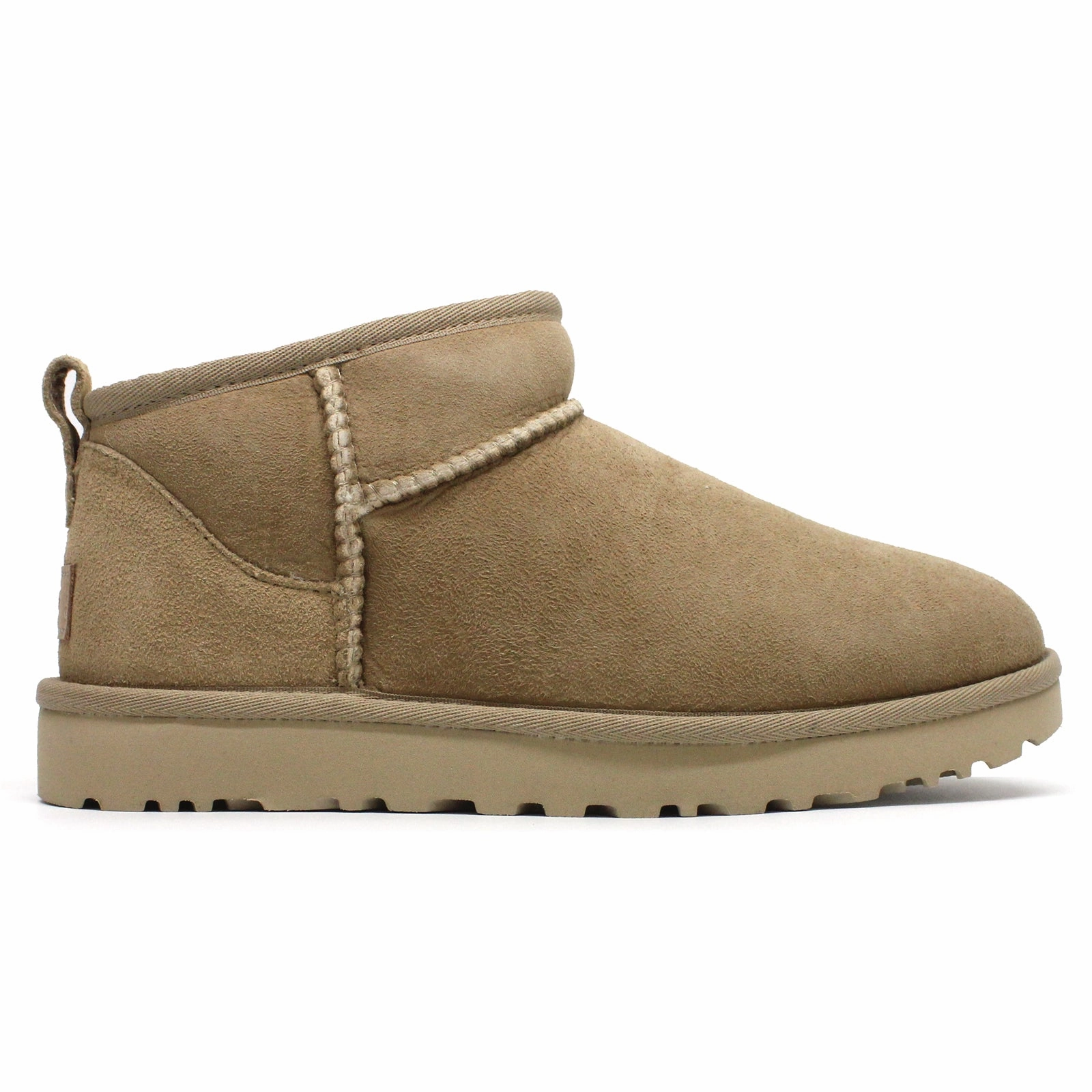 Fur Trim Ankle Boots Ugg Classic Ultra Mini Suede Women's Ankle Boots - UK 7 - US 9 Women - EU 40