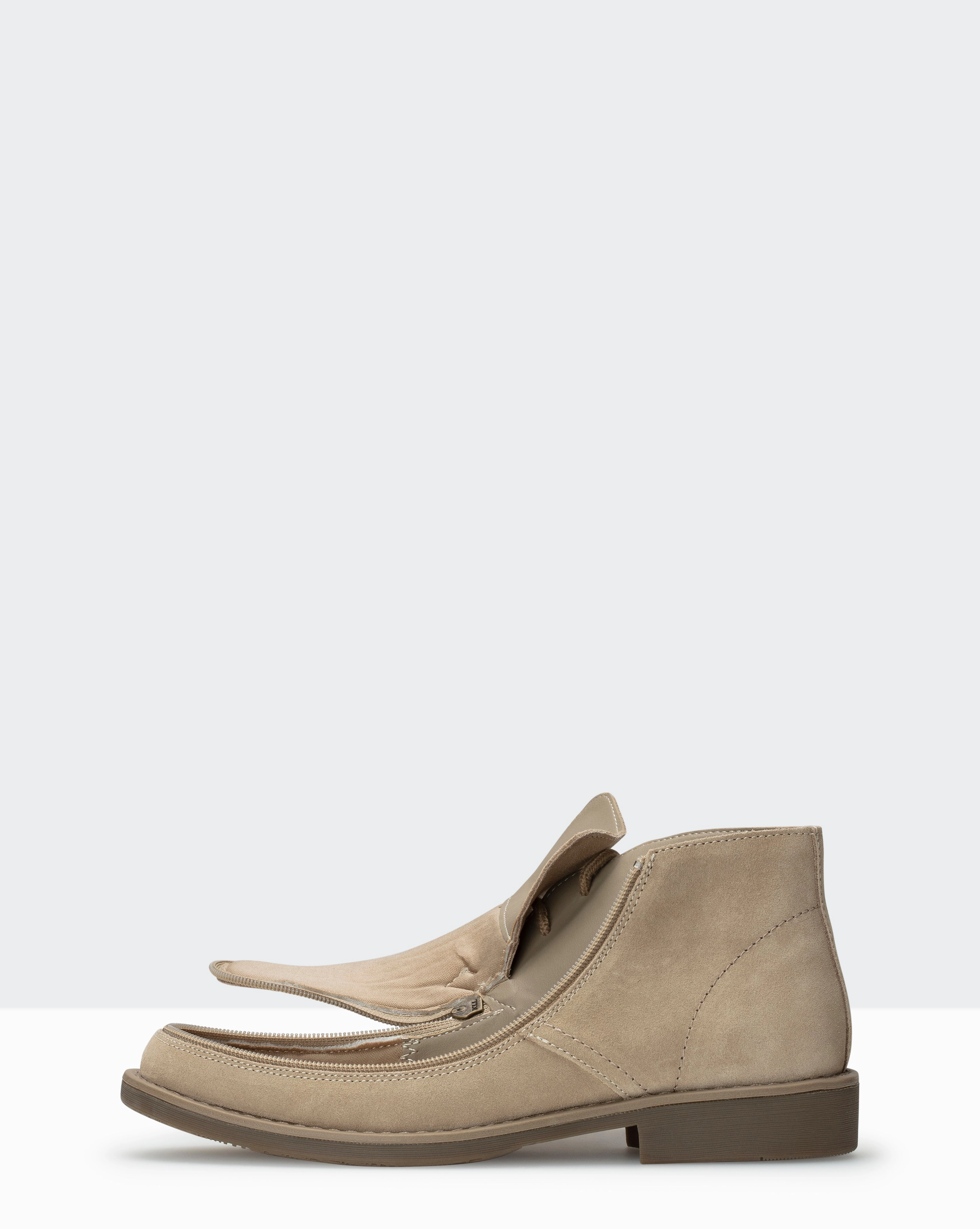 Best Cushioned Hiking Shoes Chukka (Men) - Tan