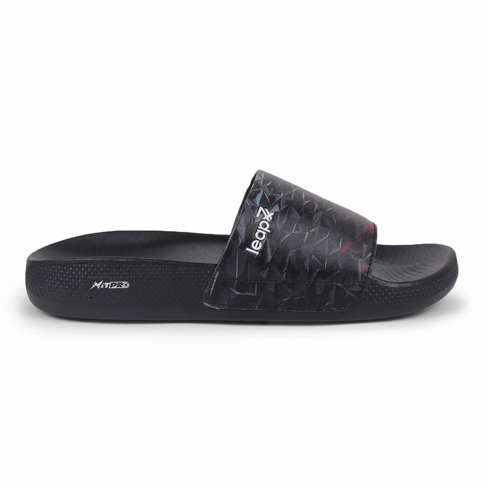 Sincerely Jules Sandals Leap7x By Liberty Men NITWALK-2 Black Casual Slides