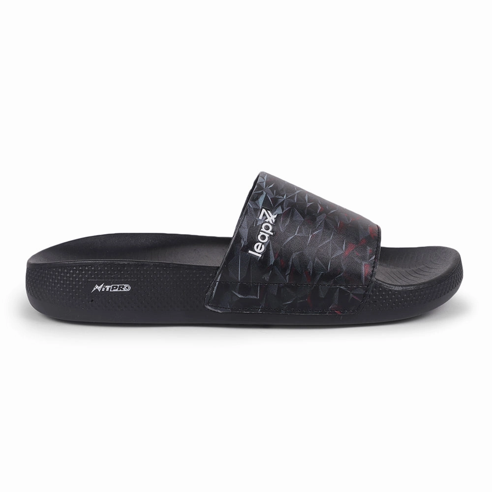 Leap7x By Liberty Men NITWALK-2 Black Casual Slides Best Rated Hiking Sandals