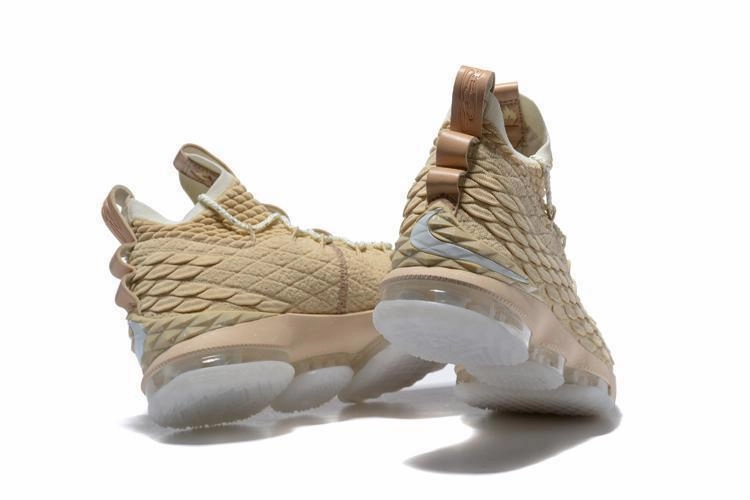 Nike Lebron XV 15 Brown White Men Shoes Sale Size US7,8,8.5,9,10,11,12 Nike Dunk Low Premium Shoes