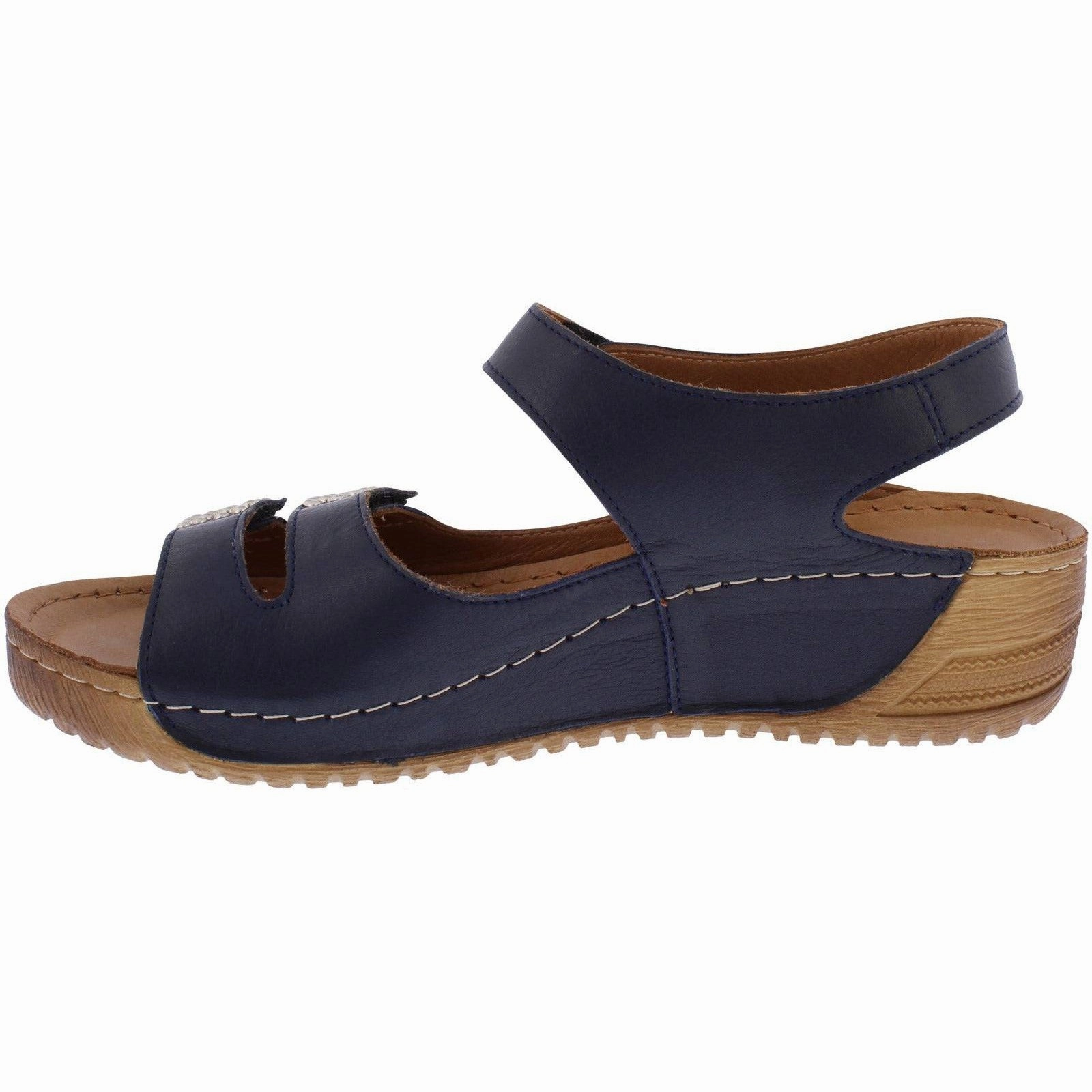 Royal Caribbean Sandals Jamaica Adesso Loretta Navy Sandal