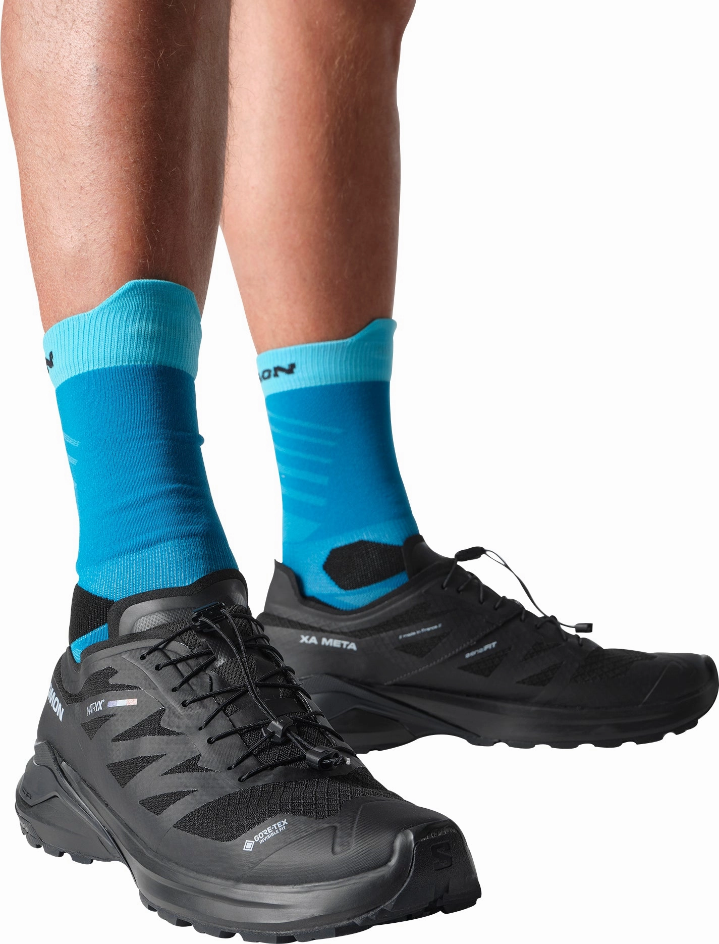 Trailer Sand Shoe Salomon XA Meta GORE-TEX Mens Trail Running Shoes - Black